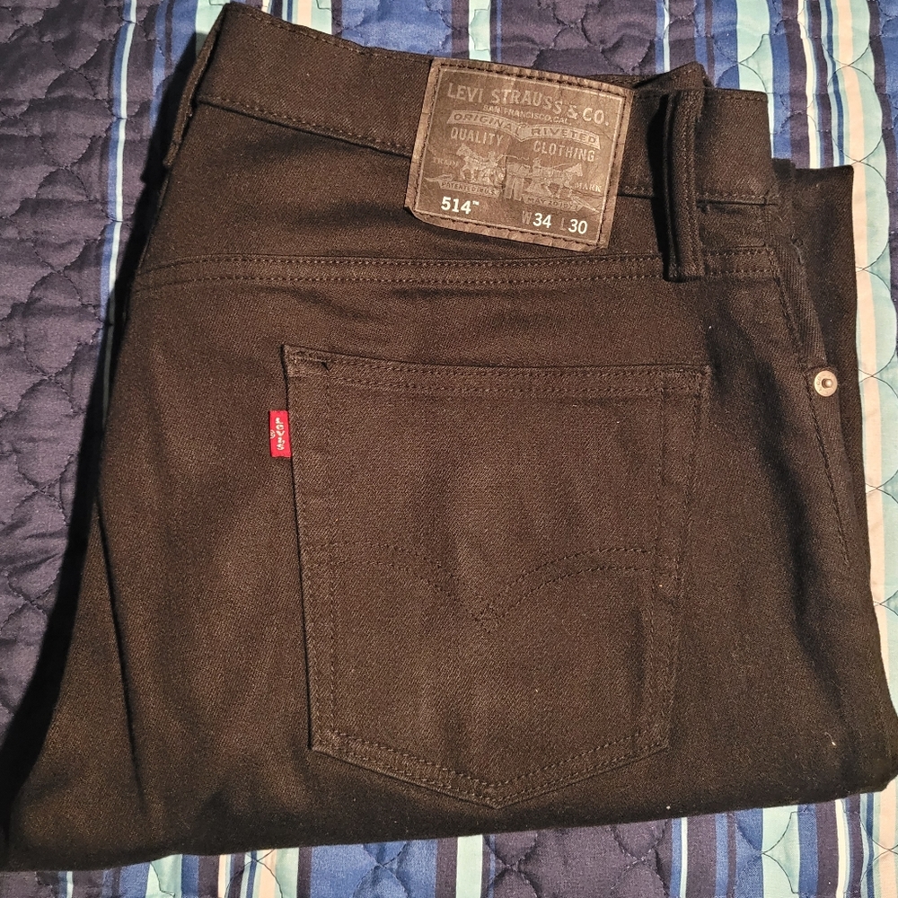 Levi's 34×30 black 514